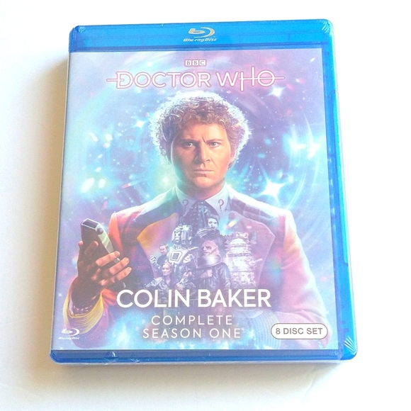 New Sealed Doctor Who Complete Season One 8 DVD Blu-Ray Set Colin Baker - Picture 1 of 3